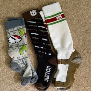 Youth Burton Snowboard Socks